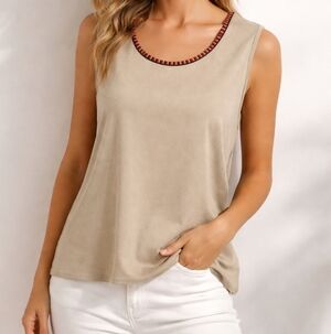 Ming Wang Acrylic Tank Top XL